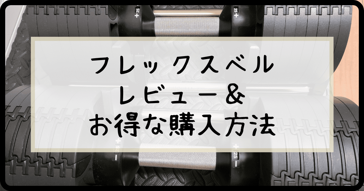 フレックスベルのレビューと安く買う方法】約1.5年間使った結果 フレックスベルのレビューと安く買う方法】約1.5年間使った結果